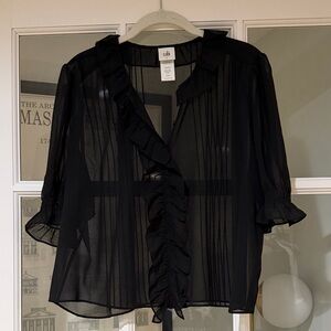 Cabi Cherish Blouse Black